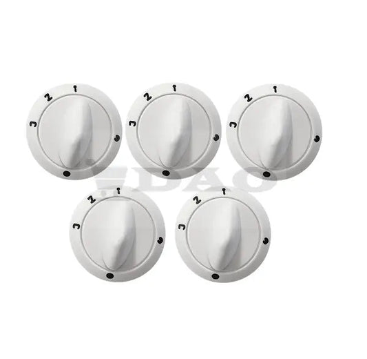 Butoane aragaz compatibile ARCTIC, gaura 6mm, cu inel metalic, DAO, set 5 bucati - DAO Shop