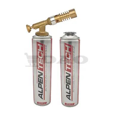 Cap arzator alama 7013C DAO, reglaj tiraj, prindere cu filet tip Rothenberger, 2 rezerve 600ml ALPEN incluse - DAO Shop