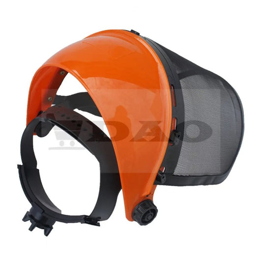 Casca de protectie motocoasa DAO, viziera de plasa, ajustabila - DAO Shop