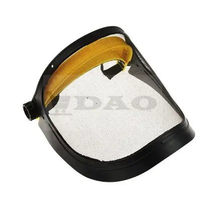 Casca de protectie motocoasa DAO, viziera de plasa, cu elastic de fixare, simpla - DAO Shop