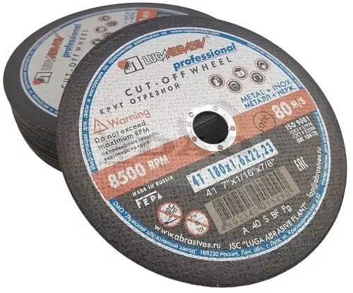 Disc taiere metal LUGA Authentic 180 mm x 1.6 mm, gaura 22.23 mm, metal / inox - DAO Shop