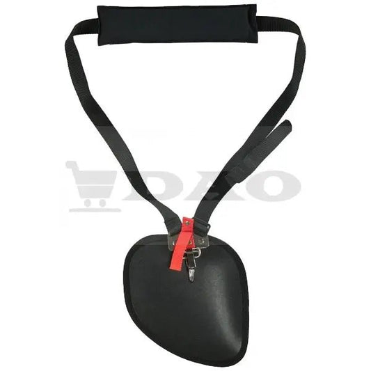 Ham motocoasa simplu DAO,pe o parte, echivalent Makita 125520 - 4, cu burete protectie umar, negru - DAO Shop