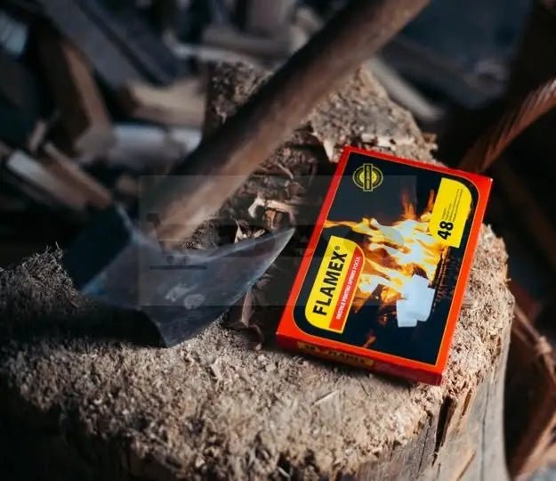 Pastile aprins focul Flacarici 48buc - FLAMEX - DAO Shop