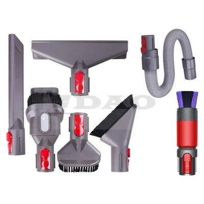 Set accesorii 7 piese pentru aspirator vertical DAO, compatibile Dyson, multicolor - DAO Shop